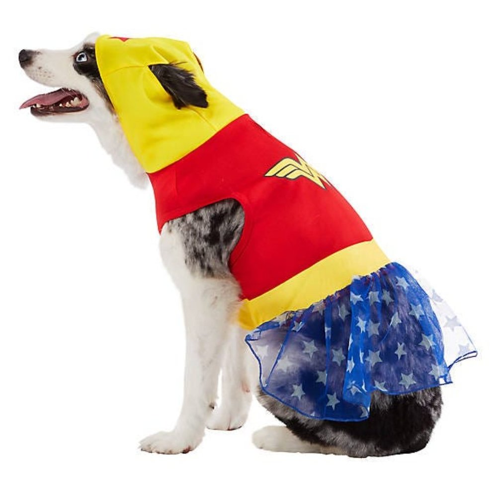 NWT DC Comics Wonder Woman Dog Dress Costume NEW